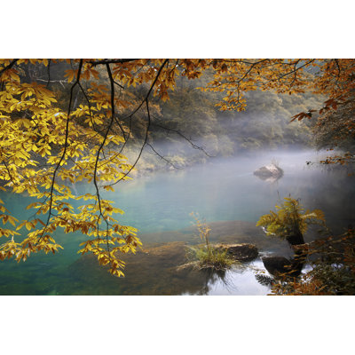 Fragas Eume The River by Jarcosa - Wrapped Canvas Print