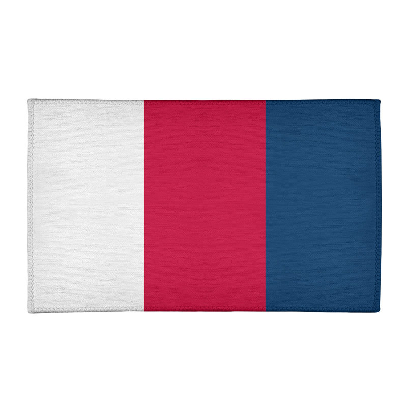 Tapis rouge/bleu, Rectangle 2 pi x 3 pi