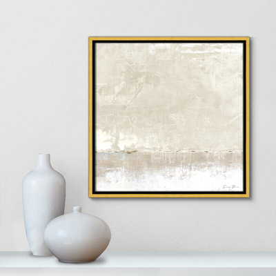 Delevan Better Days - Floater Frame Print on Canvas