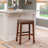 Sandie Sturdy Wood Upholstered Backless Stool-1264660703-1264660699
