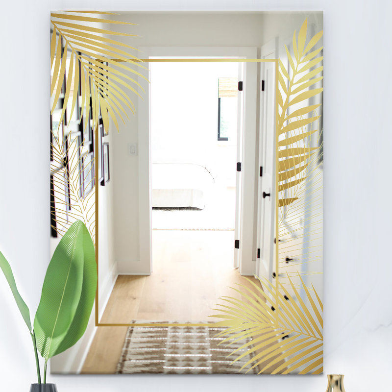 Miroir de salle de bain Capital Botanical Bliss Glam, H 24 po x l 32 po