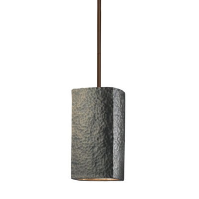 Luminaire suspendu carré 1 lumière Radiance