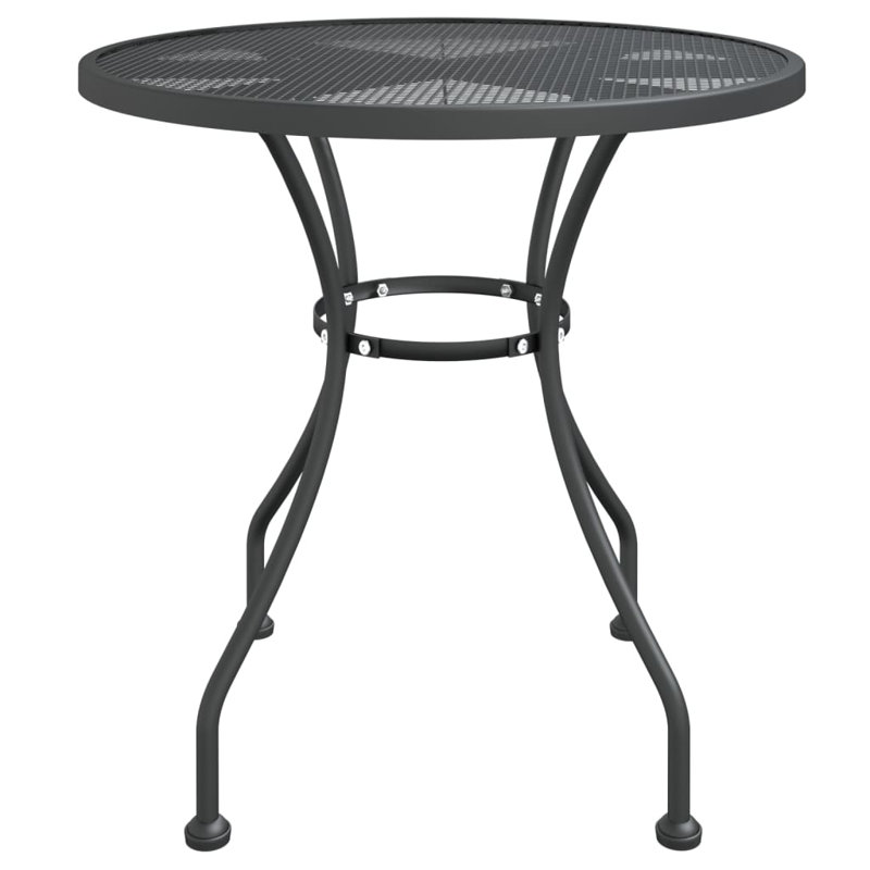 Andiel Round Outdoor Dining Table, 72cm H x 60cm L x 60cm D