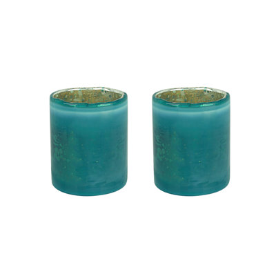 3'' H Glass Tabletop Votive Holder
