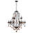 Etosha 9 - Light Dimmable Tiered Chandelier