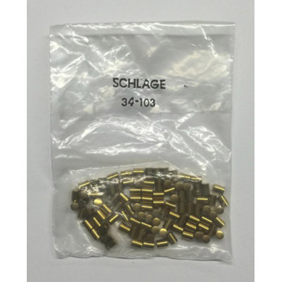 Plated Top Pin