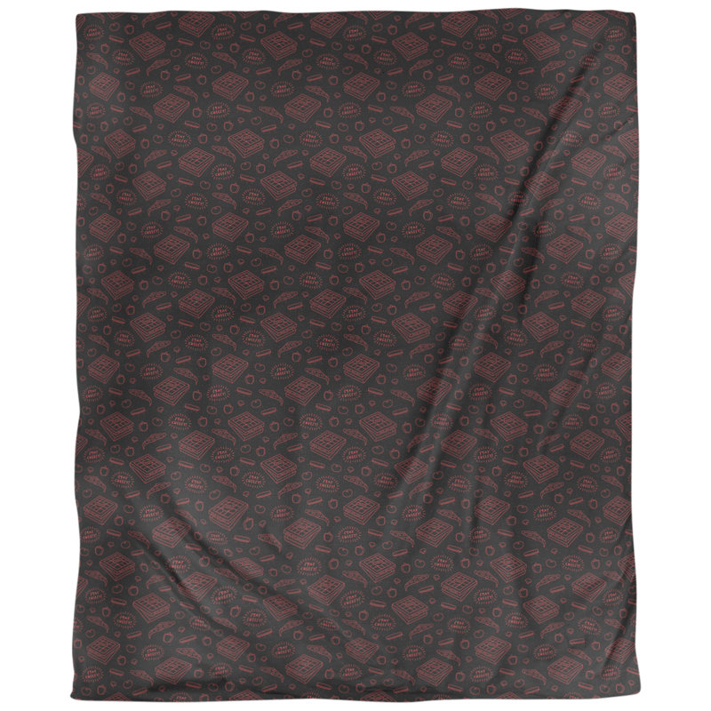 Housse de couette, Polyester brossé, Housse de couette pour lit simple, Brun foncé/gris clair