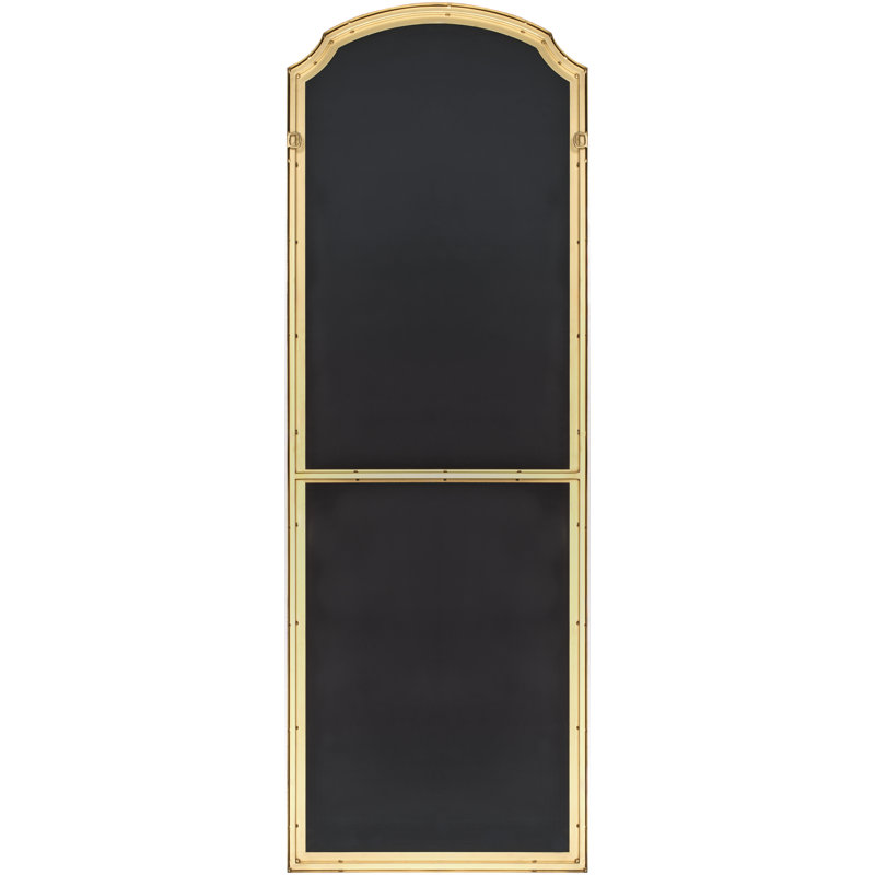 Miroir pleine grandeur Galey Alix x Livabliss Landon, 65 po x 22 po, Brass