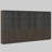 Modern Aluminum Frame Bookcase Set With Tempered Glass Doors, 3-Color LED Lighting, And Storage Drawers