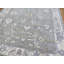 Tapis unique gris de 8 pi x 10 pi 3 po