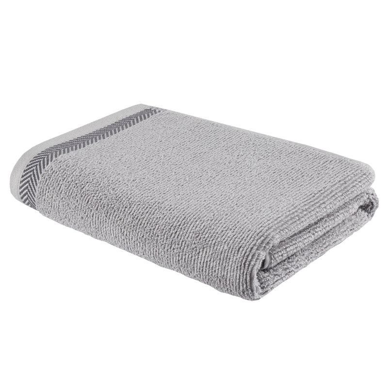 Content By Terence Conran Hanyway Ribbed Bath Towel Grey