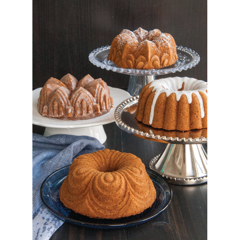 Nordic Ware Non-Stick Round Bundt Quartet Cake Pan