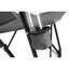 Fauteuil de jardin robuste à haut dossier 250LBS, chaise pliante portative avec porte-gobelet-2098812621