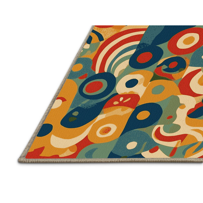 Tapis Snazzy Ripple, Rectangulaire 2 pi x 3 pi