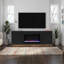 Meuble télé 66 po - foyer électrique 26 po-132918459