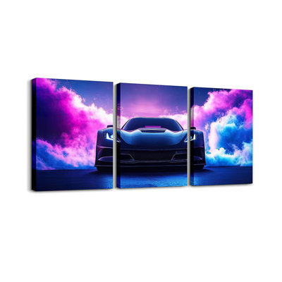3 Piece Wrapped Canvas Print