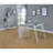 Glass Top Writing Desk