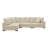 Aurick Corduroy Sectional Reversible-1345234177