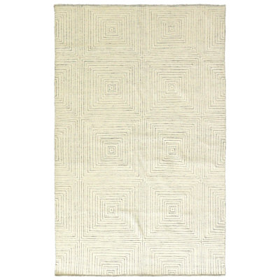 Pyramids Wool Geometric Indoor Rug