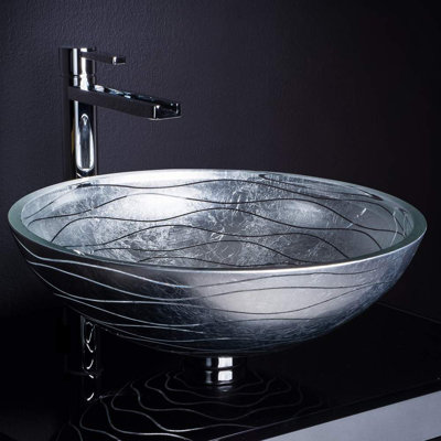 Lavabo de salle de bain Vetro Freddo