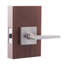 Levier de porte de passage de style moderne mid-century Residential-33337802