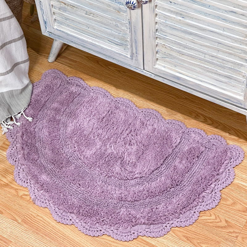 Tapis pour salle de bain Crouseville, Lavande