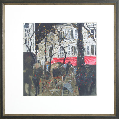 European Scene VII Print