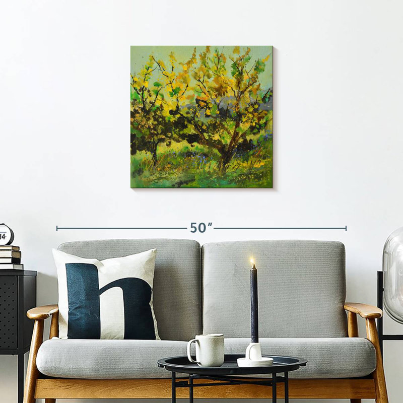 Summer Trees, 24" H x 24" W