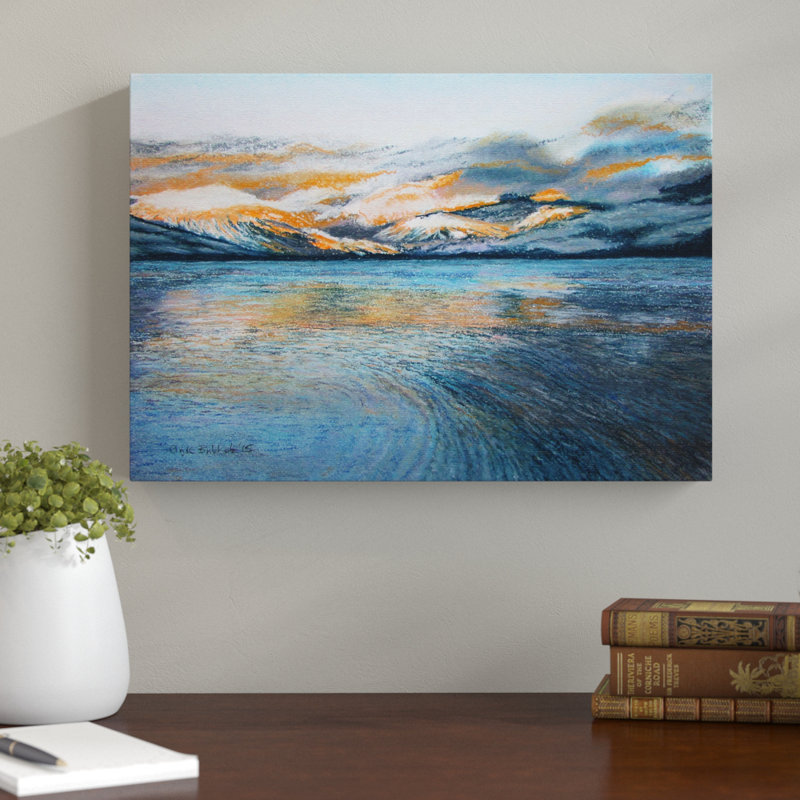 View from Birchwood Hill by J.M.W. Turner - Wrapped Canvas, 50cm H x 76cm W