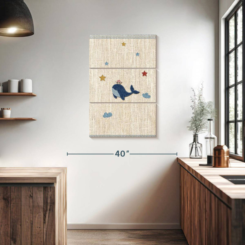Ashelle Cute Whale, 38" H x 24" W