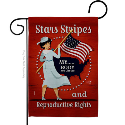 Double Sided 19'' H x 13'' W Polyester Garden Flag