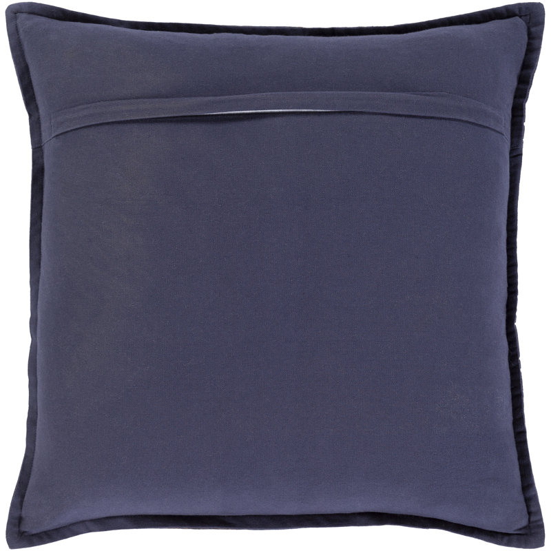 Haines Cotton 20" Throw Pillow Cover
