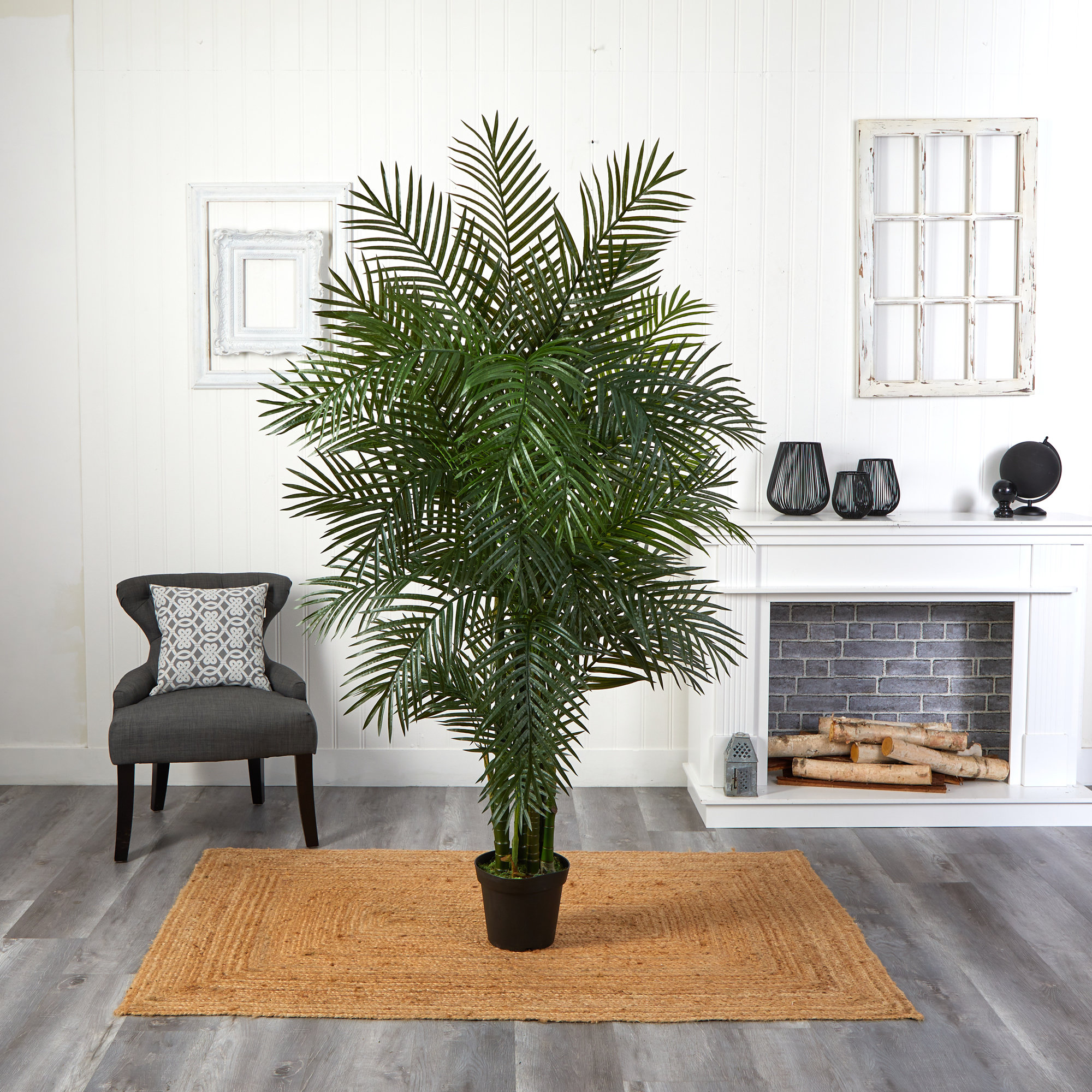Sommer Areca Palm UV Resistant (Indoor/Outdoor), 78" H x 60" W x 45" D