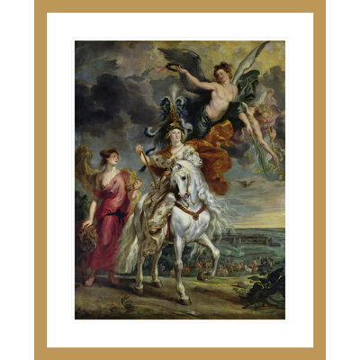 Le cycle des Médicis: le triomphe de Juliers, 1er septembre 1610, par Peter Paul Rubens, impression giclée encadrée