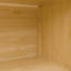 Étagère de rangement à deux portes de 64 pouces de hauteur à deux portes avec tiroirs et 2 tablettes ouvertes pour le rangement multi-scène, serviettes de bain de grande capacité de couleur naturelle, avec tablettes intérieures