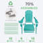 Chaise Adirondack pliante en PEHD pour patio-961972570
