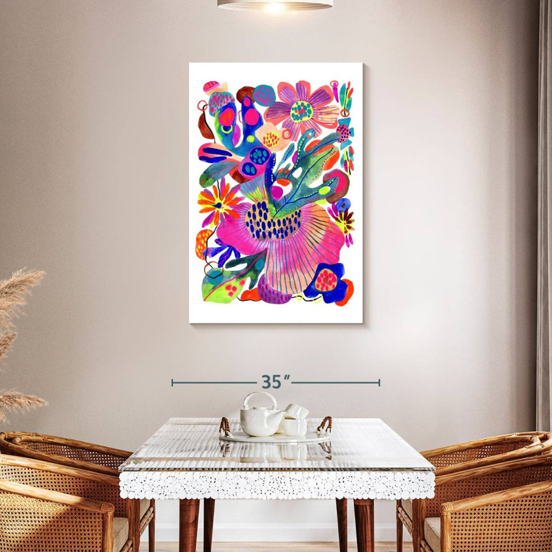 Corals I, 45" H x 30" W