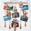 Ornement en forme de pince de la collection Designocracy