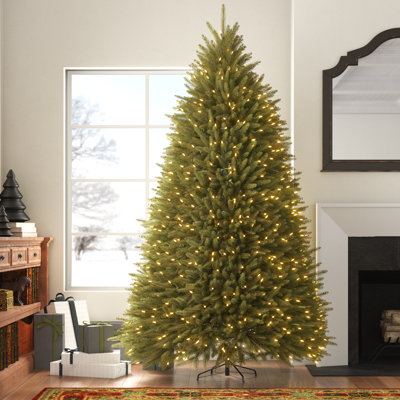 National Tree Company Dunhill Fir Tree with Dual Color LED Lights and PowerConnect