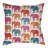 Lolita Elephant Geometric Outdoor Throw Pillow-26994456-26994459