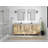Malibu 84'' Double Bathroom Vanity with Quartz Top-76046534