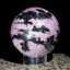 Grande sphère de rhodonite Arbnora