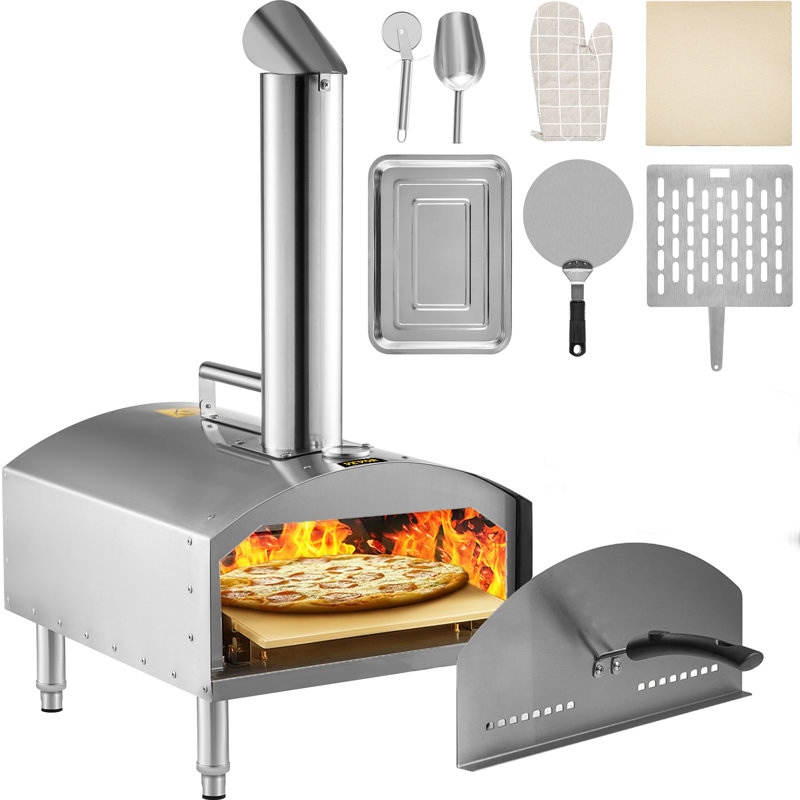 VEVOR Stainless Steel Countertop Pizza Oven