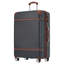 Ensembles de valises rigides avec sacs Valise légère à roulettes doubles avec verrou TSA, valise rétro simple 28 po