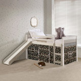 Fuentes Twin Solid Wood Platform Loft Bed by Isabelle & Max