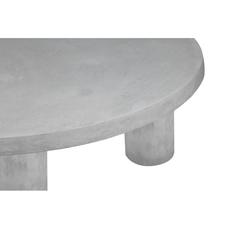 Cattiana Coffee Table, 16" H x 60" L x 60" W, Gray