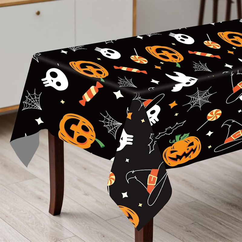 Paquet de 8 nappes Halloween Pumpkin