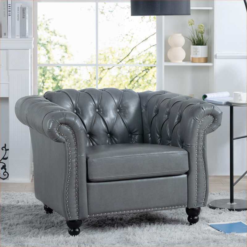 Chaise d'appoint d'intérieur simple pour le salon