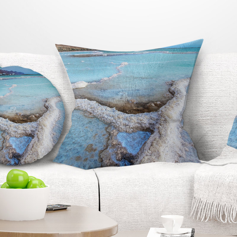 Magnifique oreiller imprimé «Coast & the Sea», 16 po x 1 po, Coussin décoratif