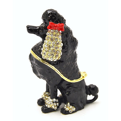 Poodle Metal Decorative Box